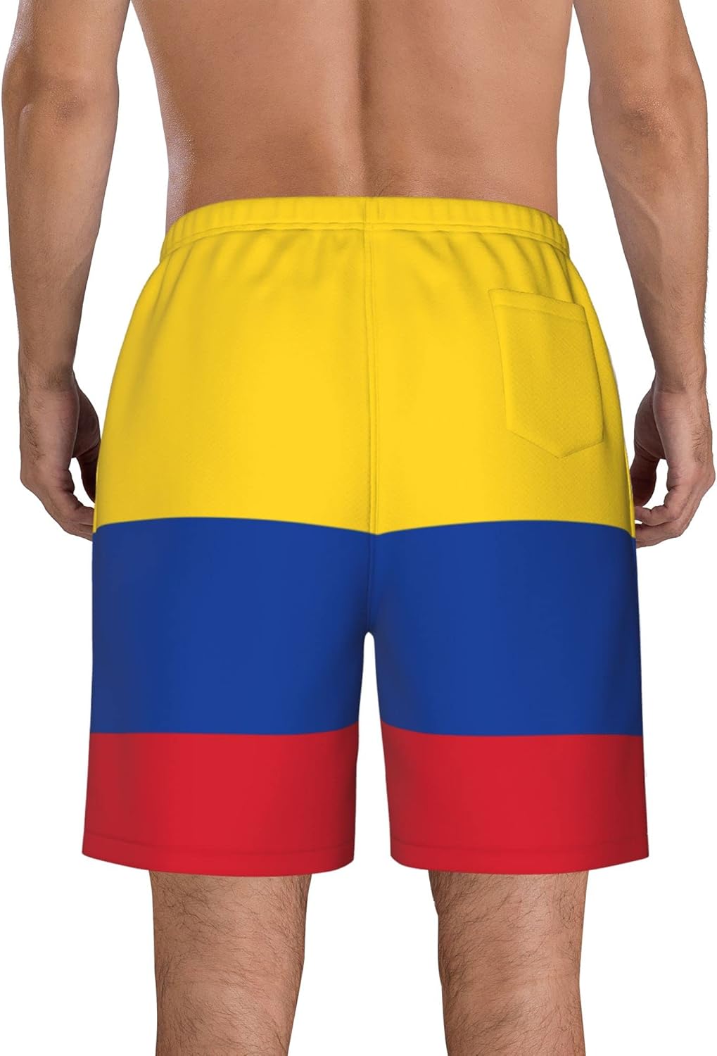 Drapeau des Bermudes Short de Bain pour Homme à séchage Rapide avec Doublure en Maille - Image 3