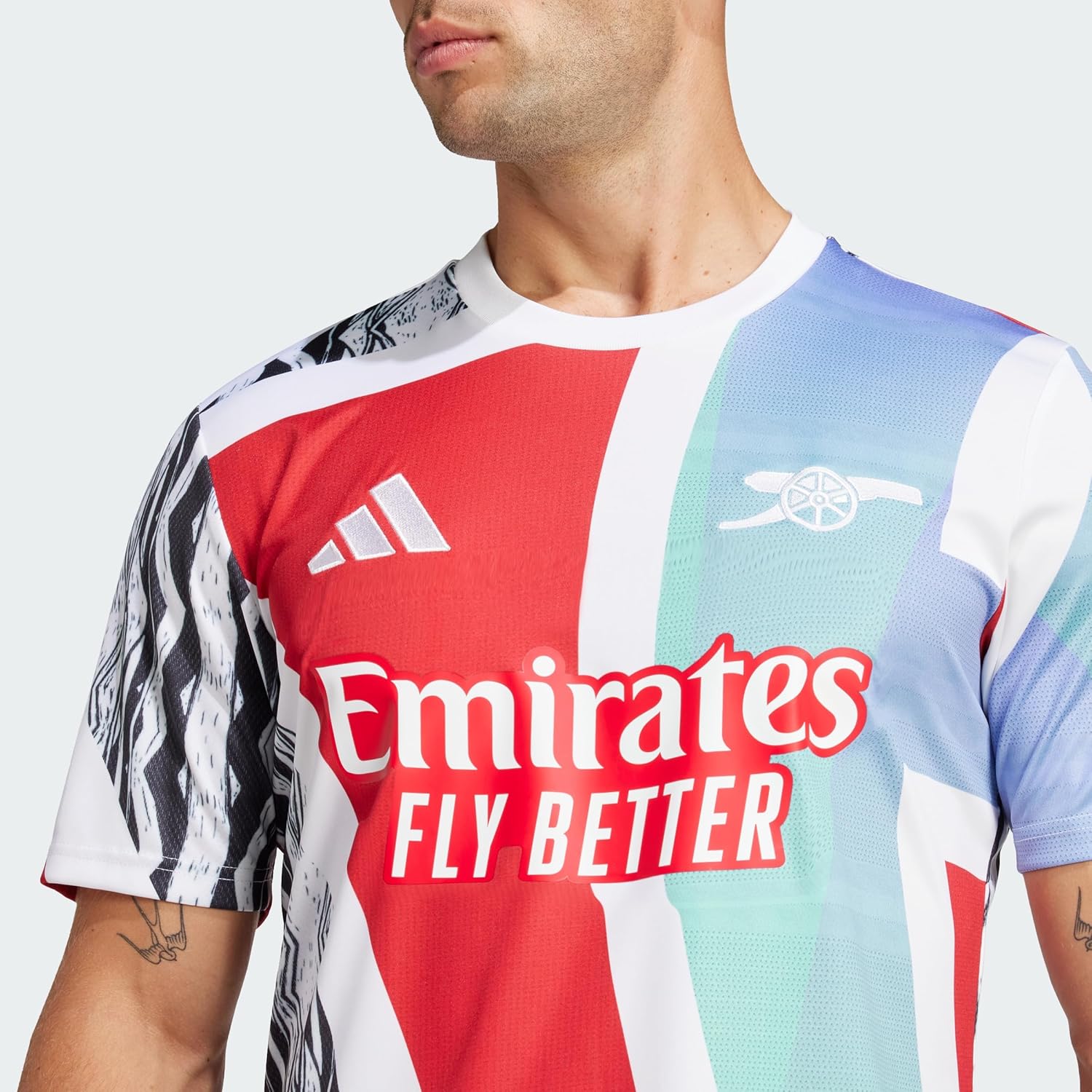 adidas Arsenal FC 24/25 Pre-Match Jersey Maillot d'avant-Match Arsenal FC 24/25 Homme - Image 2