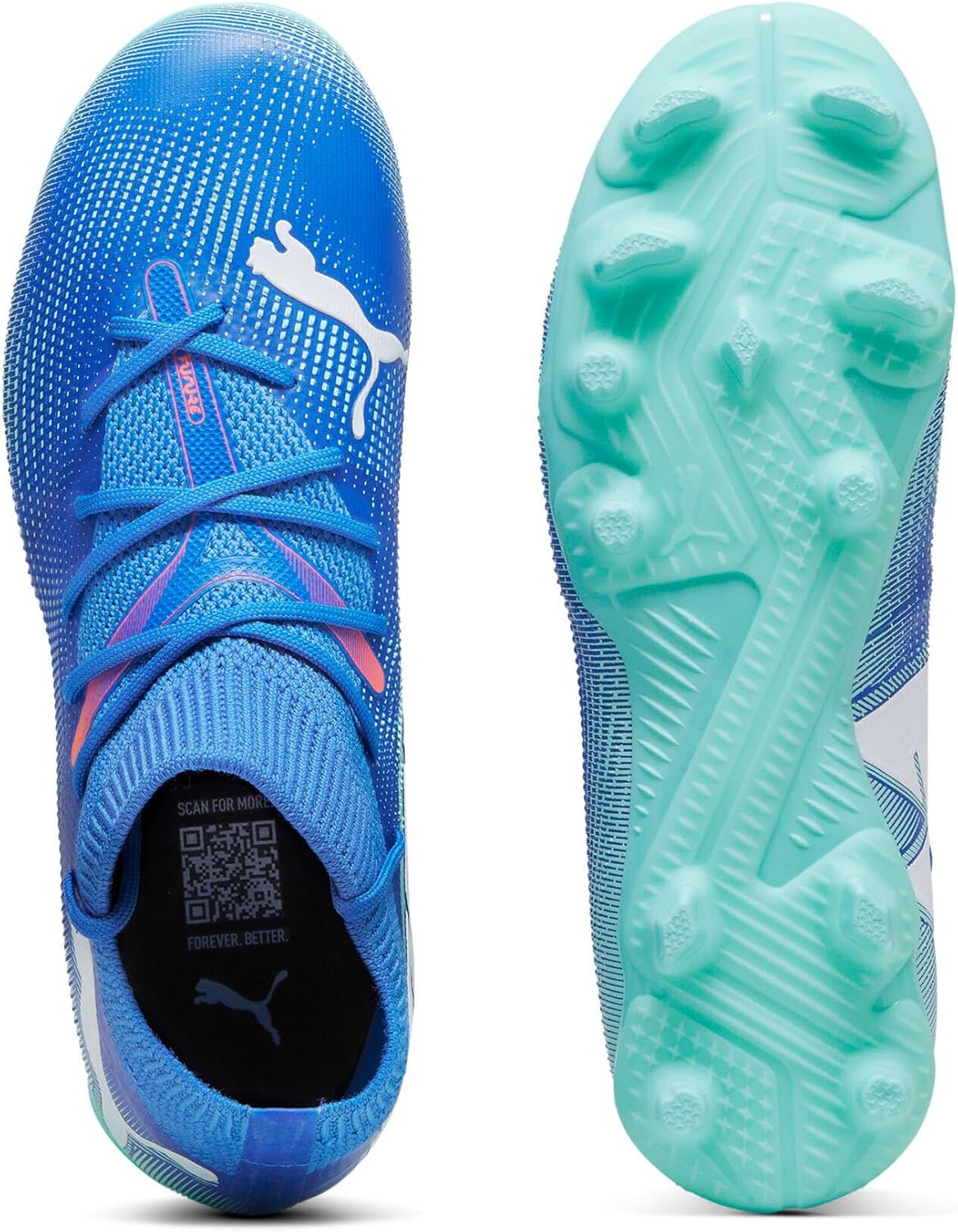 Puma Future 7 Match FG/AG Jr Soccer ShoeMixte Enfant - Image 4