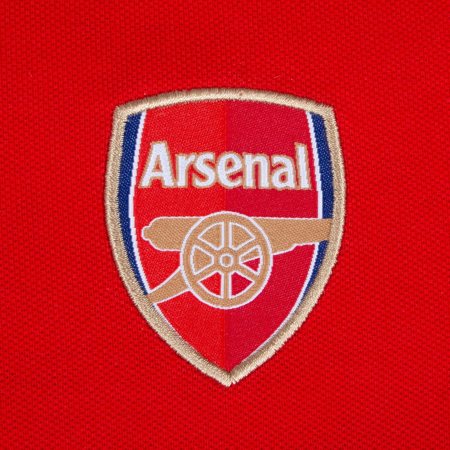 Arsenal FC Officiel - Polo thème Football - avec Blason - garçon - Rouge - Image 4