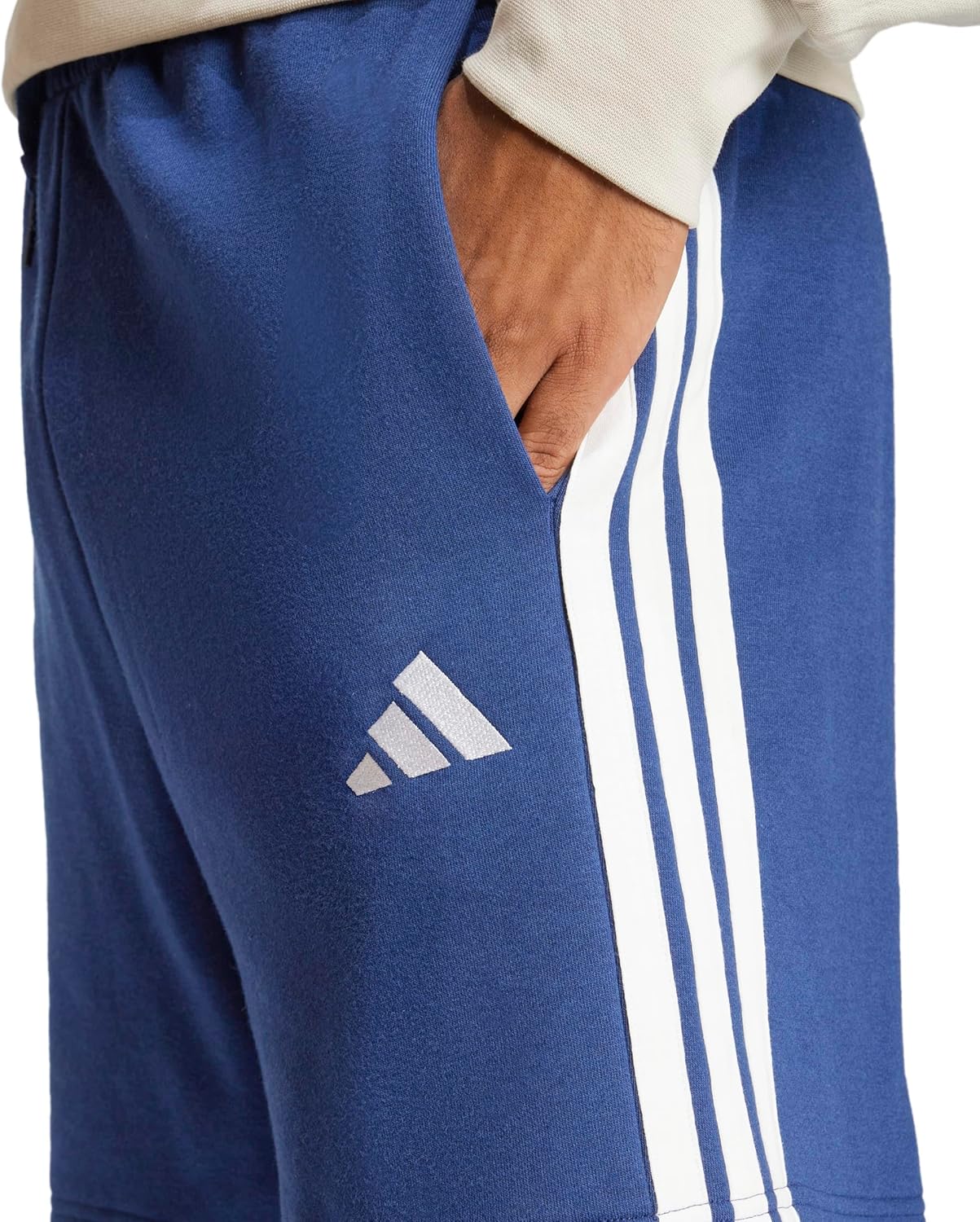 Adidas Homme Essential Three Stripes French Terry Short - Image 4