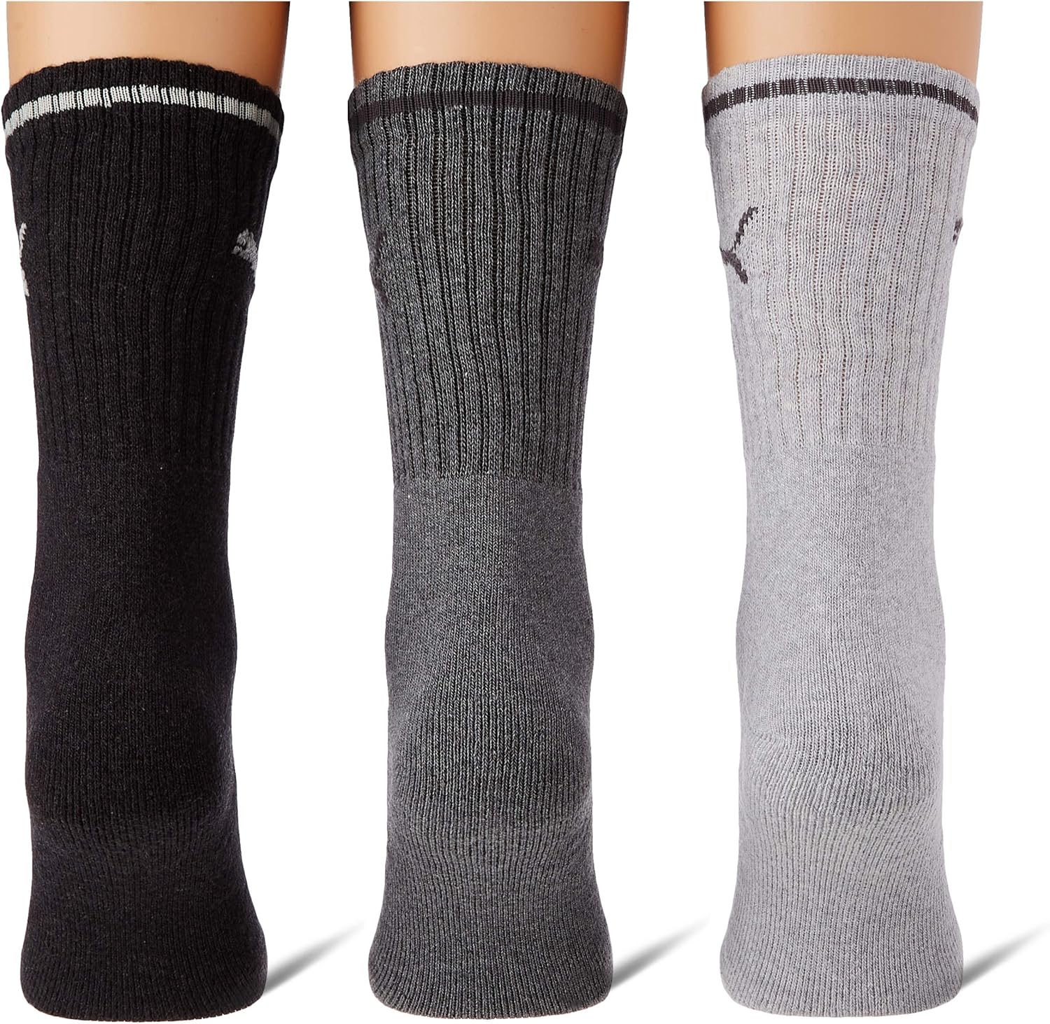 PUMA Crew Chaussettes Mixte (lot de 3) - Image 2