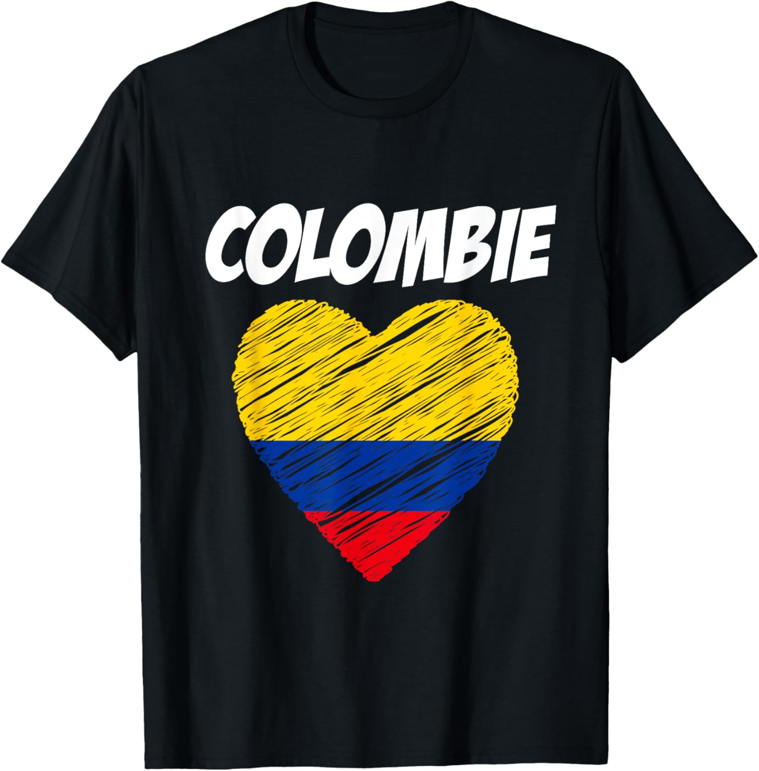 Colombie shirt Love Flag j'aime Colombie drapeau tshirt T-Shirt