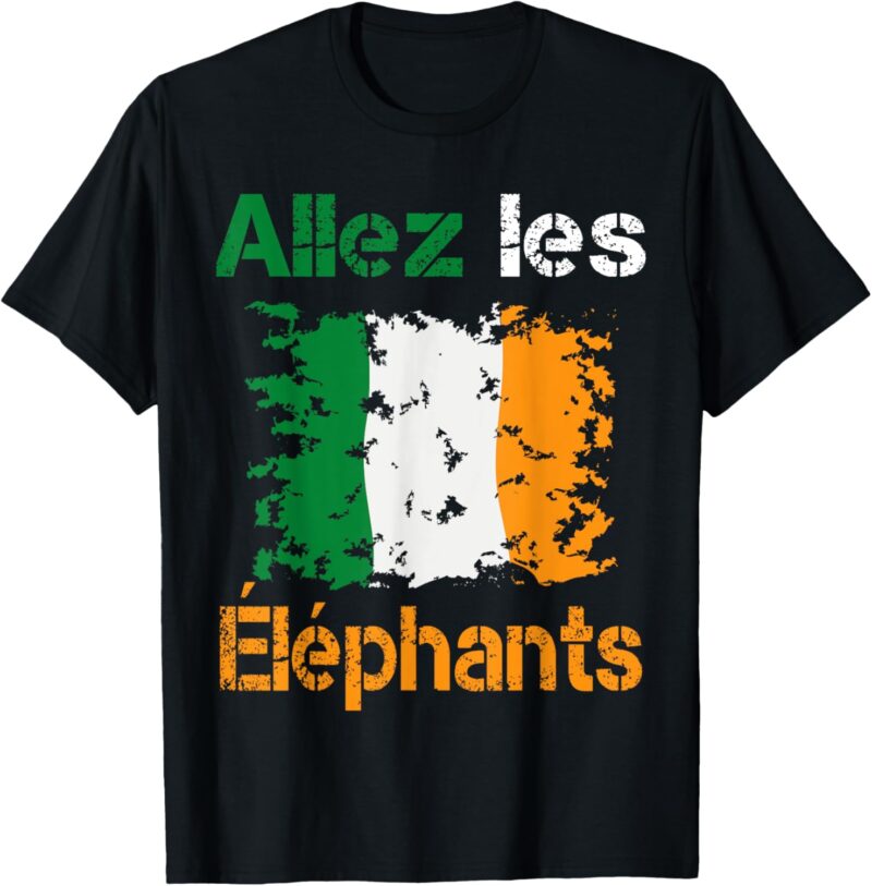Drapeau Côte d'Ivoire, Cadeau Supporteurs Côte d'Ivoire 2024 T-Shirt
