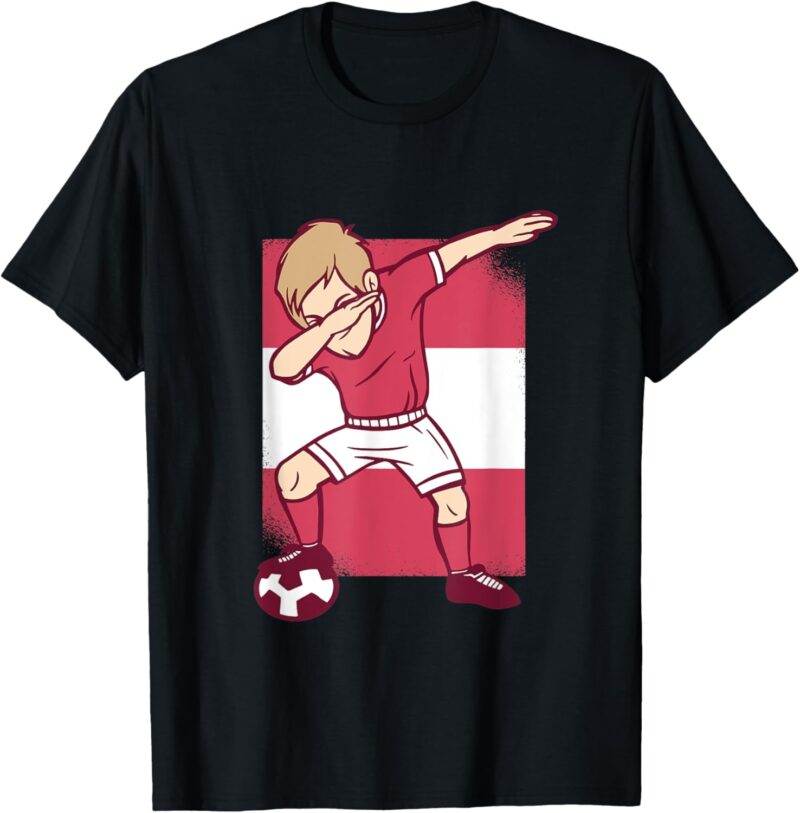 Maillot de football Autriche Dabbing Autriche T-Shirt