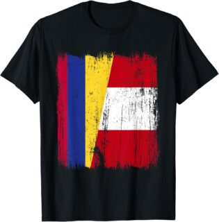 Maillot du Patrimoine péruvien de la Colombie avec Demi Drapeau du Pérou T-Shirt