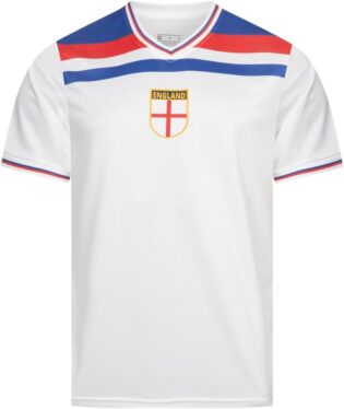 JELEX Retro History Maillot pour homme | Avec logo brodé et manches courtes | Design nostalgique pour les fans de football | Idéal pour les collectionneurs