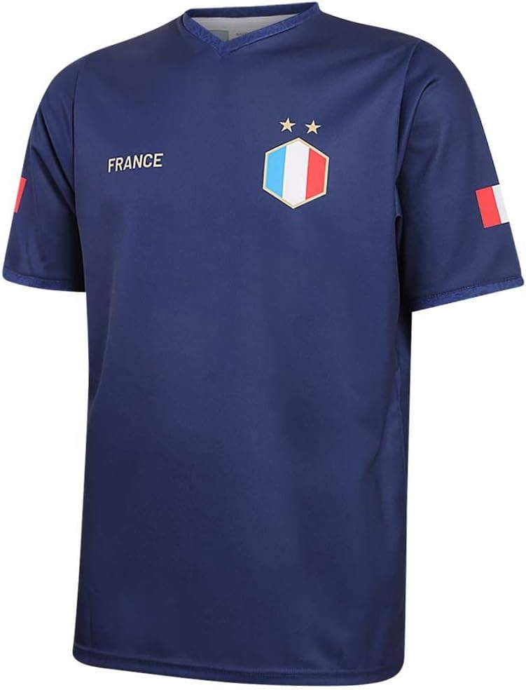 Maillot Mbappe Enfant - Maillot de Foot France Football Domicile - 2026 - Enfant et Adultes - Ensemble Foot - Image 2