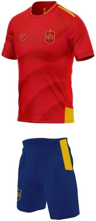 Minikit España 1ª Equipación 2024 Tricot Mixte enfant
