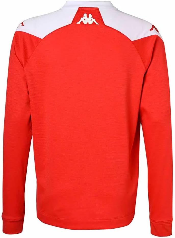 Kappa Sweatshirt Ablas Football Tunisie Rouge Homme - Image 2