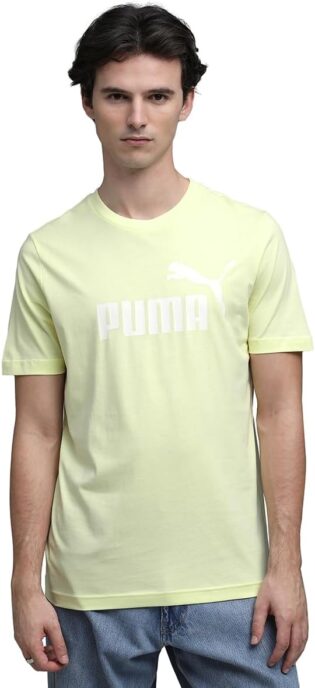 51IhaQHKVL._AC_SL1200_.jpg PUMA T-Shirt à Logo N° 1 ESS Homme