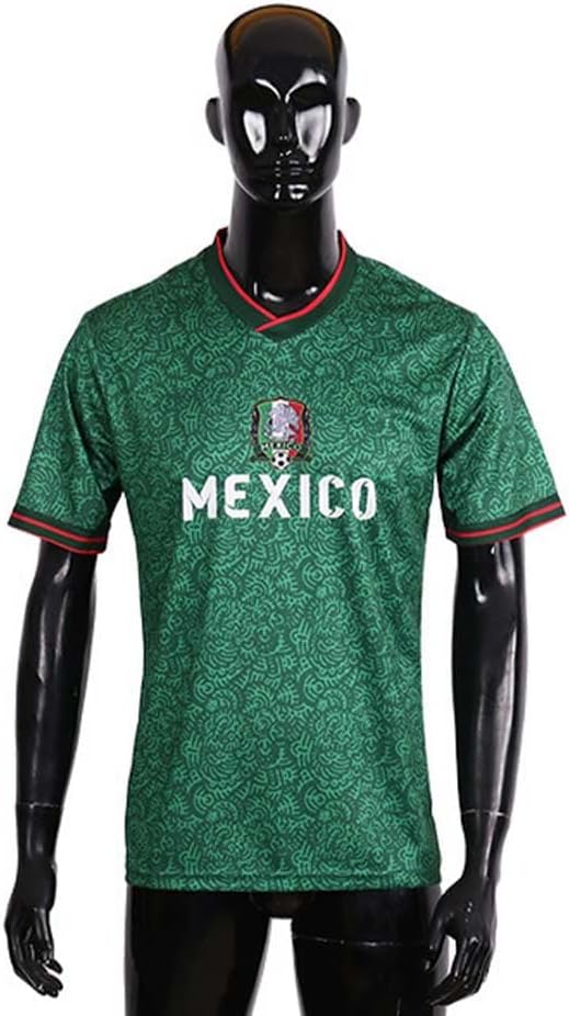 Qatar Coupe du Monde Football T-Shirt Fans Manche Courte Col Rond Loose Stretch Sport Casual Tee Shirt Impression Respirant séchage Rapide Jersey Maillot Entra頽ement
