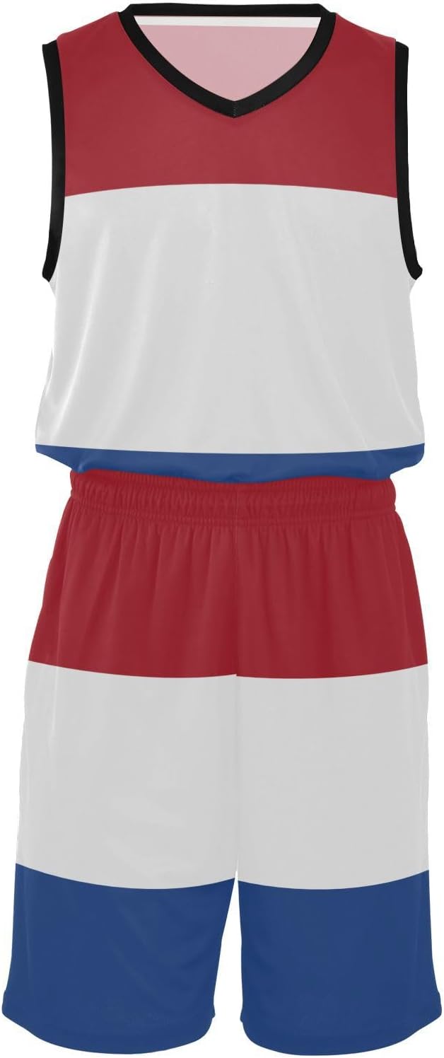 GuoChe Ensemble de shorts de basket-ball pour homme