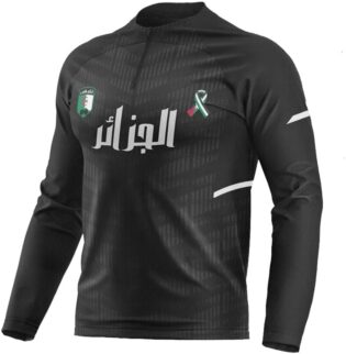 Maillot Algérie Palestine Football AG-178 Manches Longues