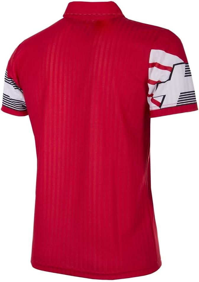 Copa Footballuisse 1990-92aillot de Football rétro - Homme - Rouge - Image 4