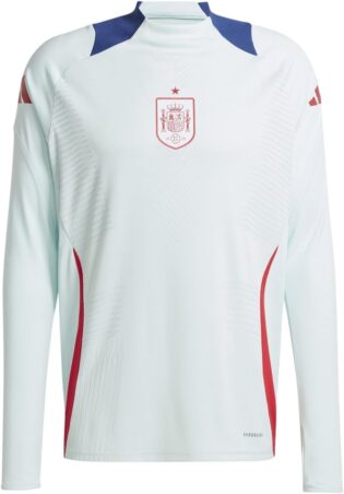 adidas Maillot d'entraînement à manches longues pour homme Espagne Tiro 24 2024