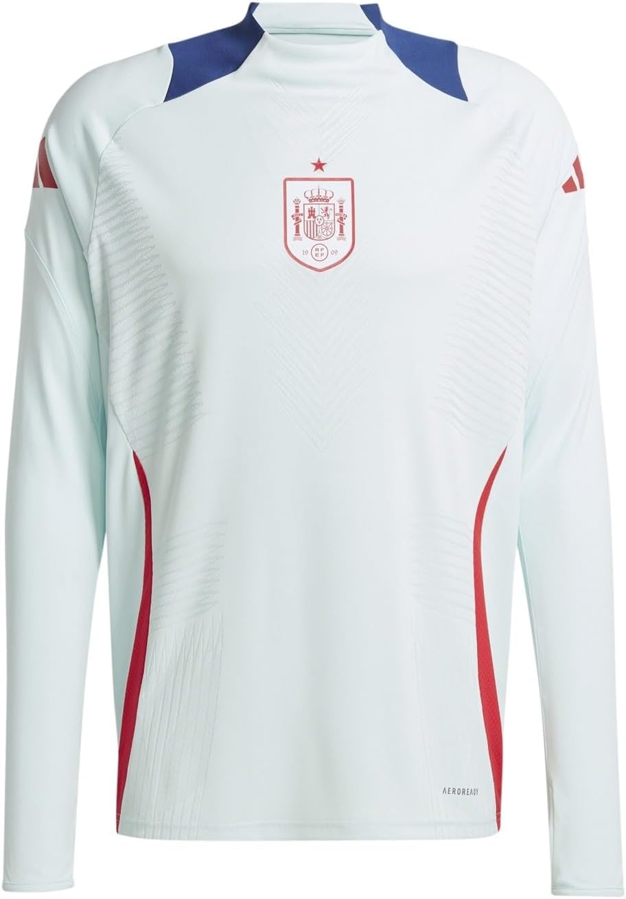 adidas Maillot d'entraînement à manches longues pour homme Espagne Tiro 24 2024