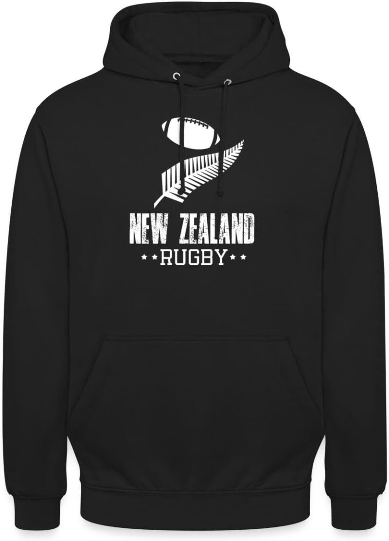 Spreadshirt Maillot De Rugby Nouvelle Zélande Sweat À Capuche Unisexe