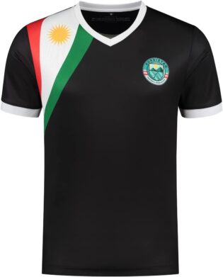 Maillot de football avec drapeau kurde - Maillot du Kurdistan