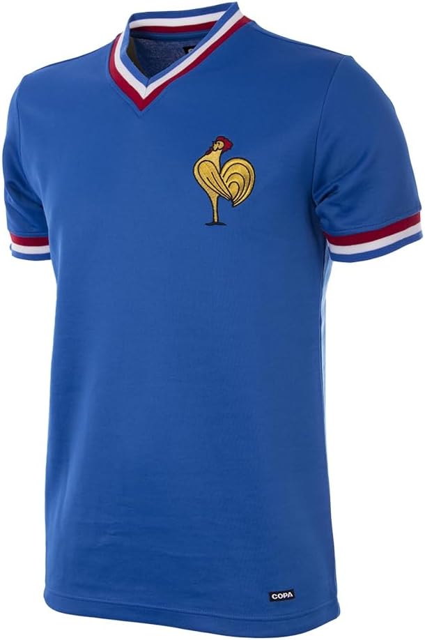 Copa Football - France 1971aillot de Football rétro - Homme - Bleu