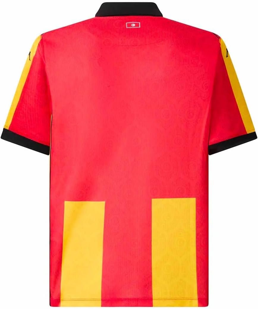 Kappa Maillot Kombat Home Espérance Tunis Rouge Homme Football Officiel - Image 2
