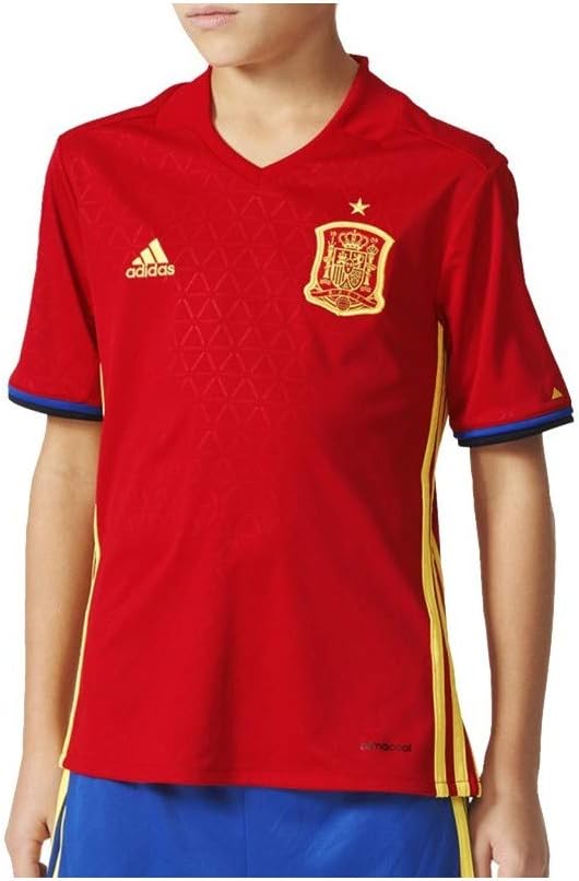 adidas Espagne Domicile Replica UEFA Euro 2016 Maillot manches courtes Garçon - Image 2