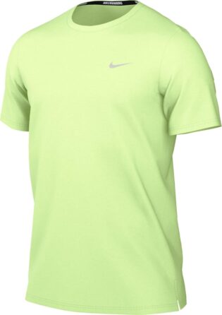51xOjufxCaL._AC_SL1500_.jpg Nike Miler Dri-fit UV Kurzarm-laufoberteil Für Herren Haut de Course à Manches Courtes Homme