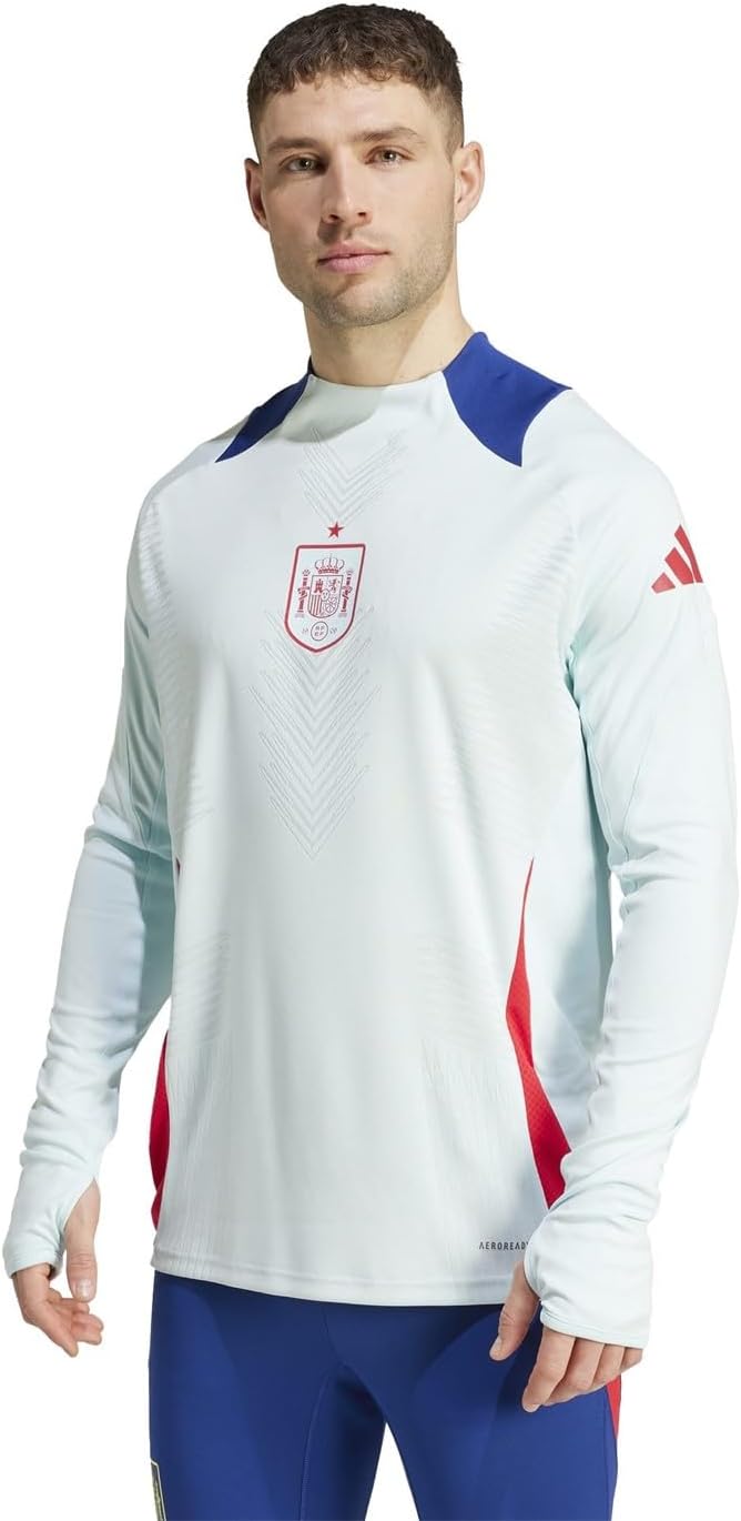 adidas Maillot d'entraînement à manches longues pour homme Espagne Tiro 24 2024 - Image 2