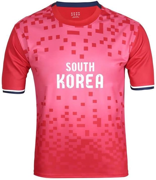 Qatar Coupe du Monde Football T-Shirt Fans Manche Courte Col Rond Loose Stretch Sport Casual Tee Shirt Impression Respirant séchage Rapide Jersey Maillot Entra頽ement