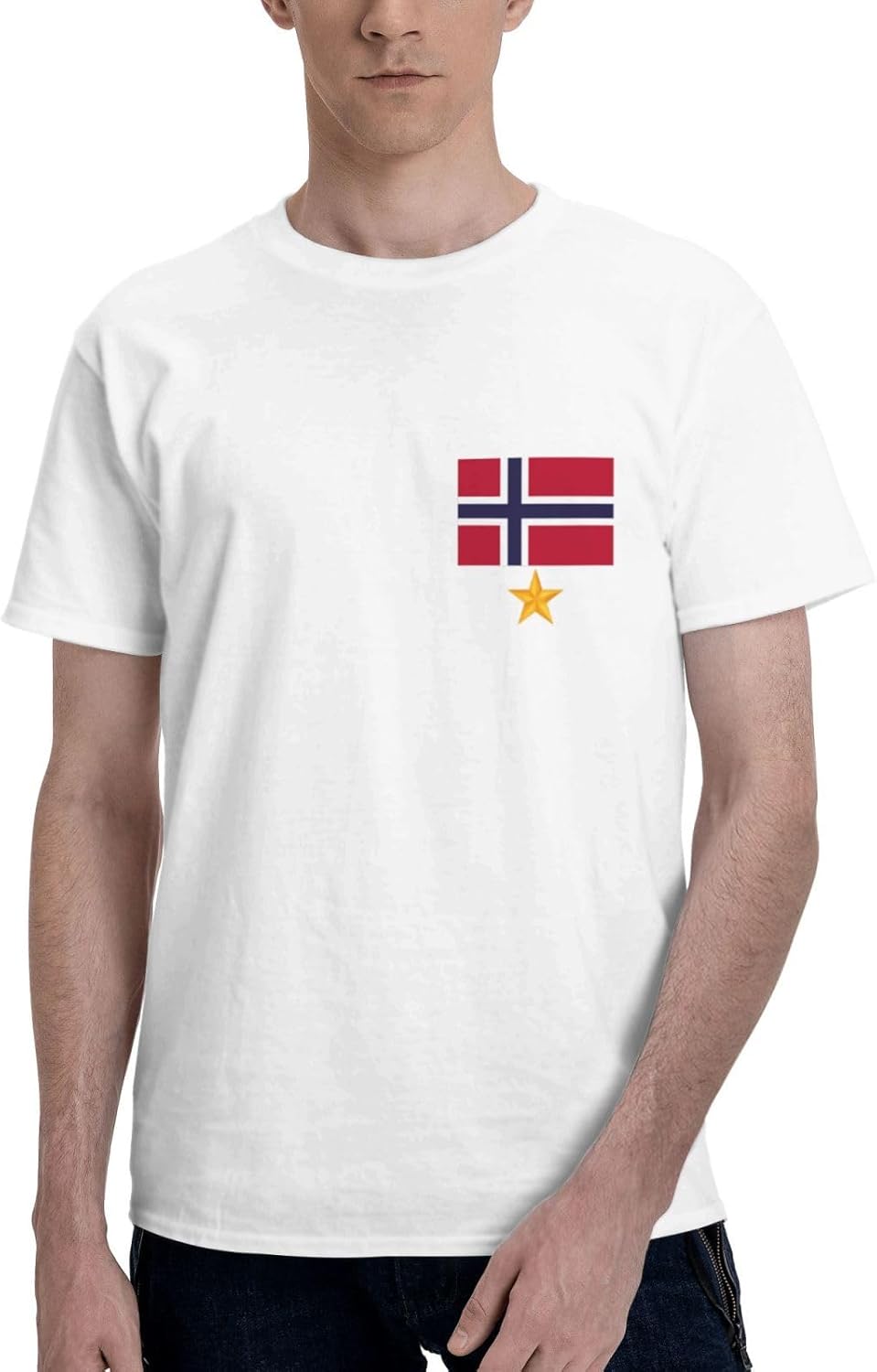 Maillot Norvège 2026 1 étoile - T-Shirts de Supporters de l'équipe Nationale de Football de Norvège - Image 2
