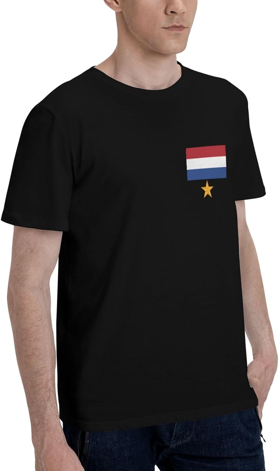 Maillot Pays-Bas 2026 1 étoile - Supporter de l'équipe de Football néerlandaise - T-Shirts pour Fans des Pays-Bas - Image 3