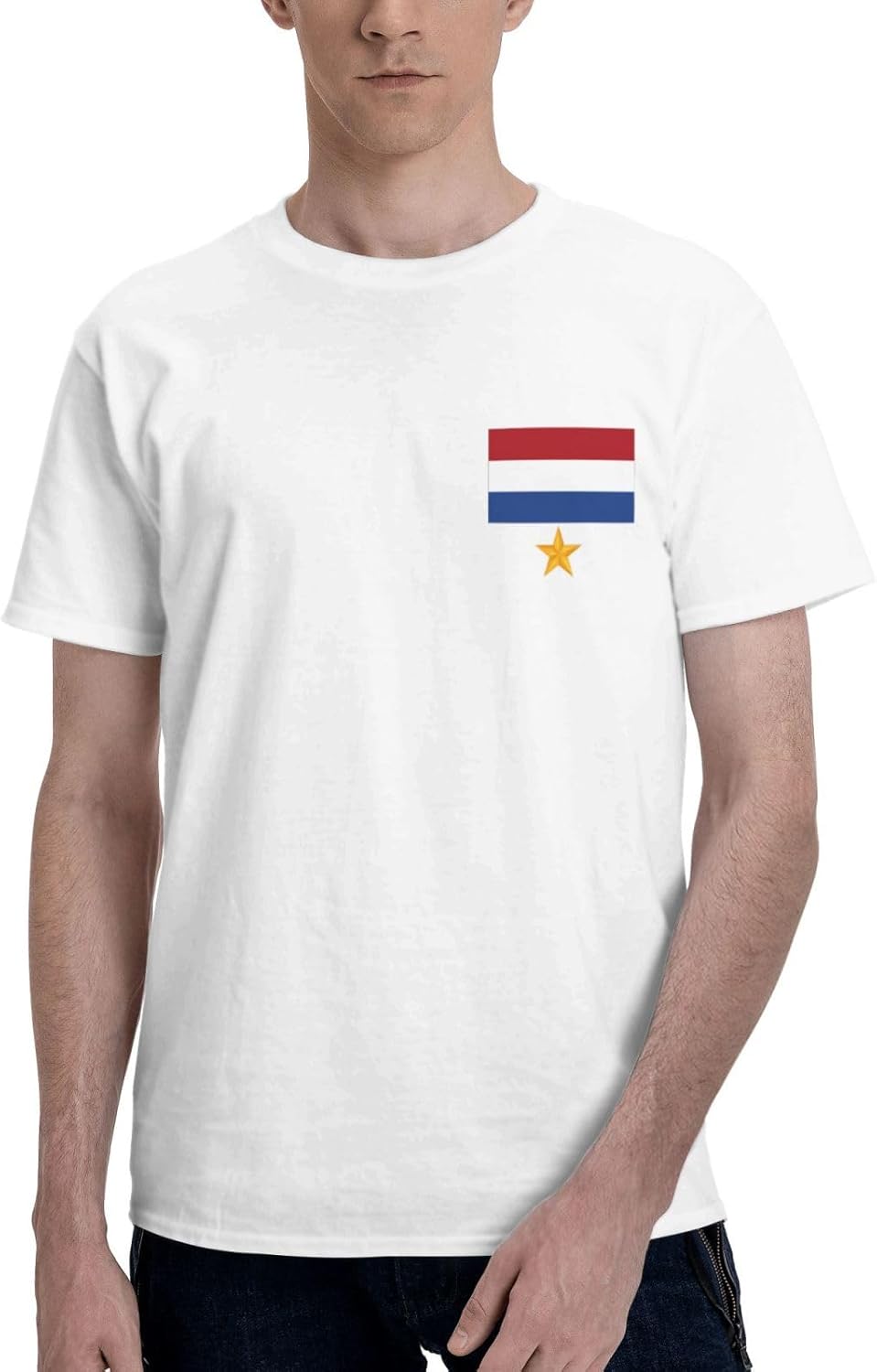 Maillot Pays-Bas 2026 1 étoile - Supporter de l'équipe de Football néerlandaise - T-Shirts pour Fans des Pays-Bas - Image 2