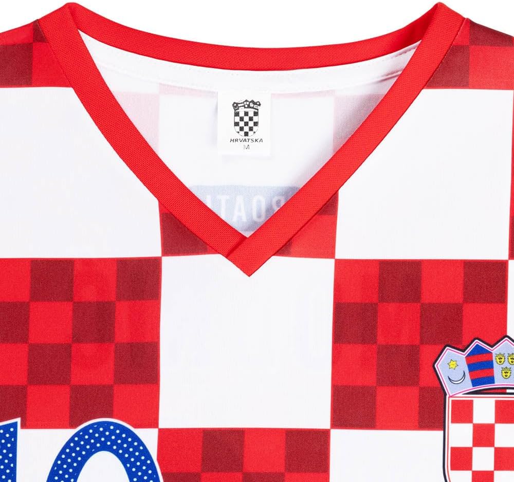 Kroatië Maillot De Foot Modrić Domicile - Enfant et Adultes - Ensemble Foot - Image 3