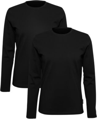 Basic Treasure Lot de 2/3 t-shirts à manches courtes ou à manches longues pour homme