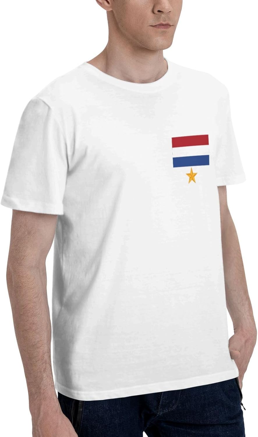 Maillot Pays-Bas 2026 1 étoile - Supporter de l'équipe de Football néerlandaise - T-Shirts pour Fans des Pays-Bas - Image 3