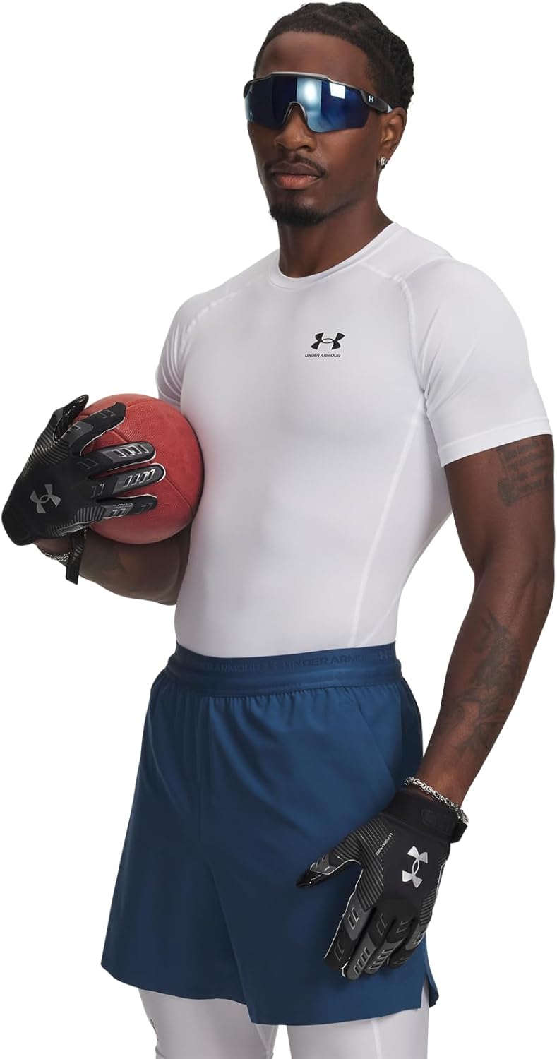Under Armour UA HG Armour Comp SS T-Shirt à Manches Courtes, T-Shirt de Compression pour Homme Homme (Lot de 1) - Image 2