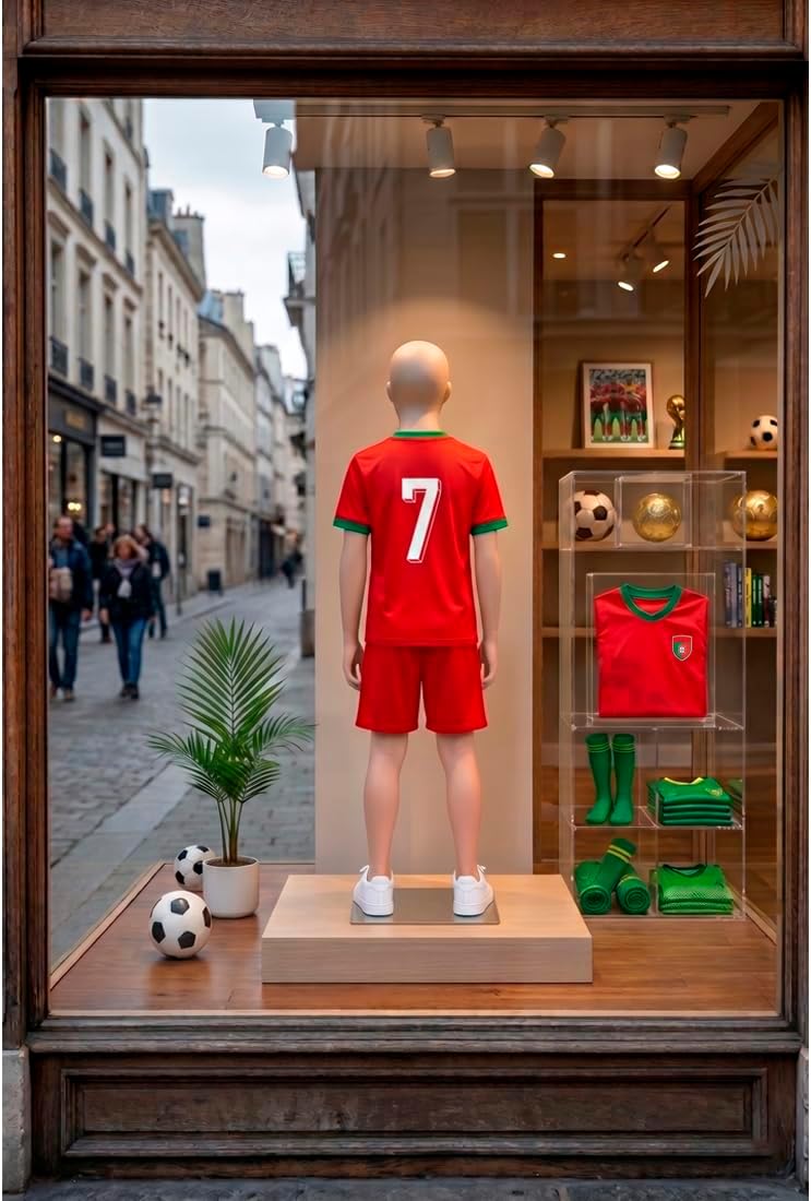 Ensemble de sport maillot et short de football pour entraînement et école (4-14 ans) - Image 3