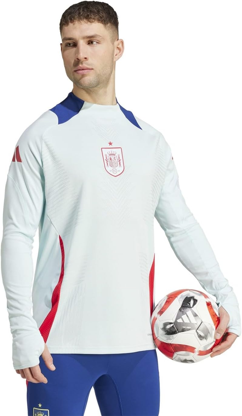 adidas Maillot d'entraînement à manches longues pour homme Espagne Tiro 24 2024 - Image 4