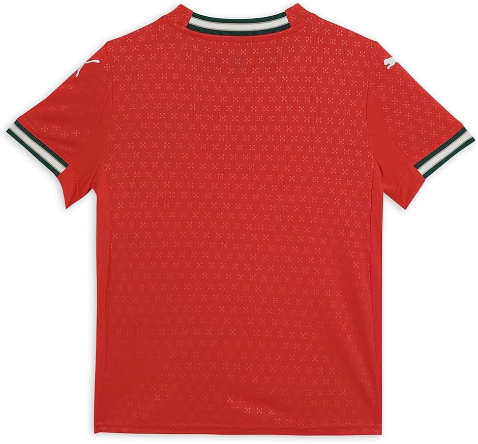 Puma Jr 779193 Veste de football pour enfant Séchage rapide Maillot FPF domicile Réplique - Image 4