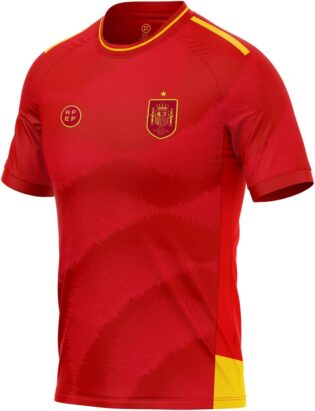 Camiseta España 1ª Equipación 2024 Junior Tricot Mixte Enfant