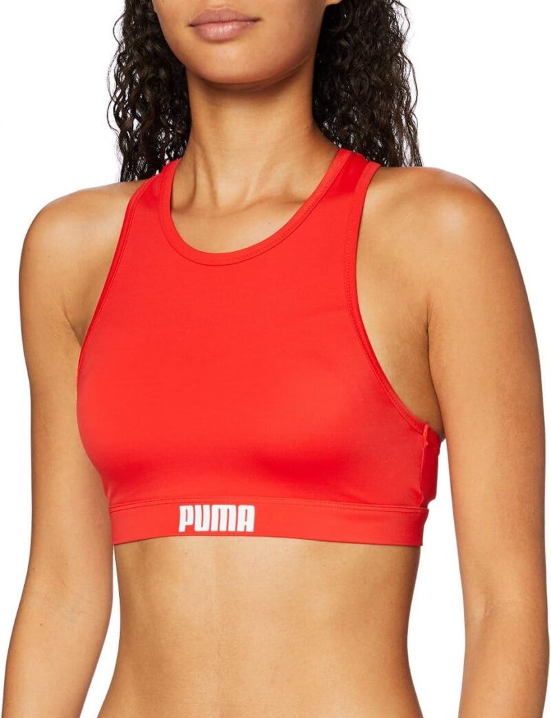 Puma Haut Swim Dos Nageur Haut de Bikini Femme