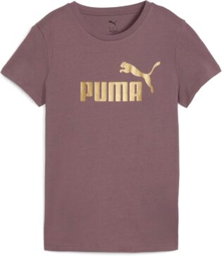 PUMA Ess Metallic No. 1 Logo Tee T-Shirts Mixte (Lot de 1)