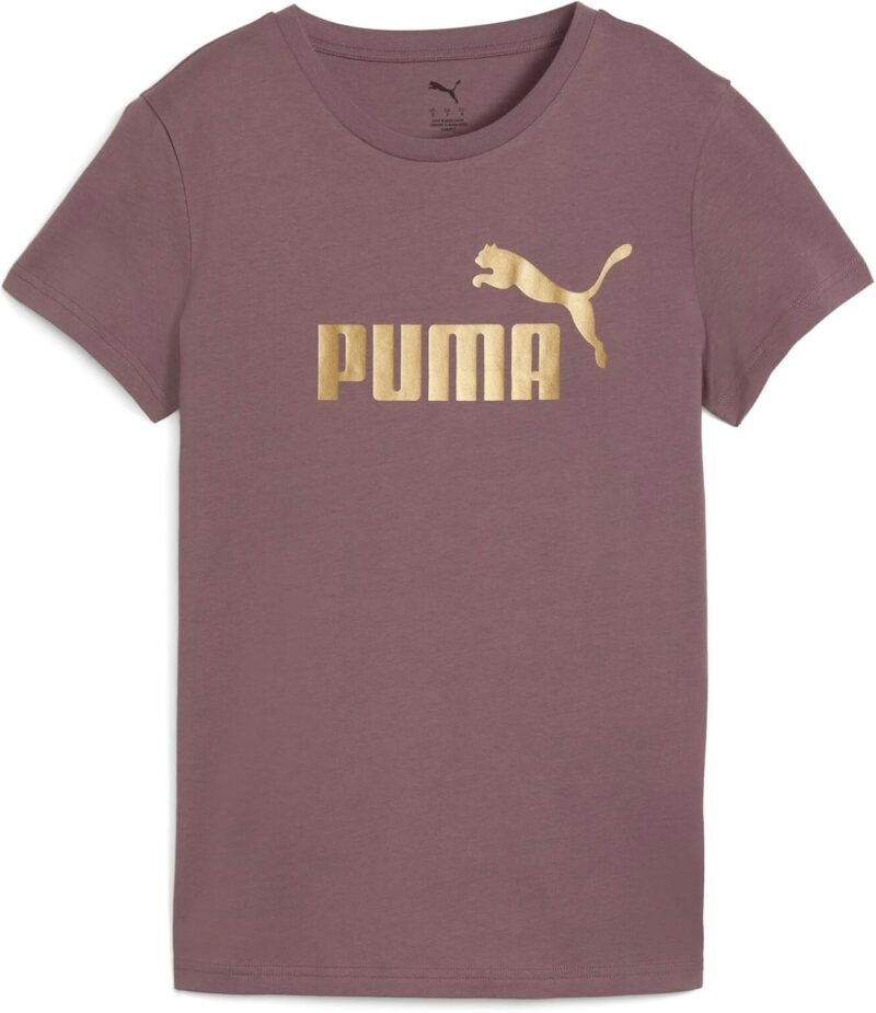 PUMA Ess Metallic No. 1 Logo Tee T-Shirts Mixte (Lot de 1)