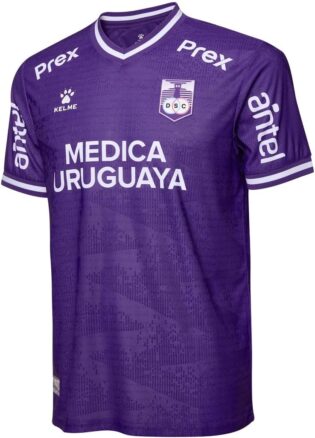 61NNWkK-o5L._AC_SL1200_.jpg KELME Defensor SC (Uruguay) Maillot de football domicile pour homme 2025