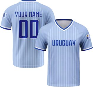 Personnalisable Maillot de Football rétro avec nom et numéro, Tenue d'équipe Street Mixte Homme et Femme, Uniforme Sport pour Supporters de Football internationaux