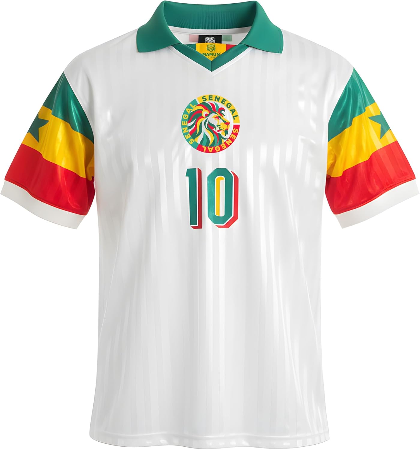 MAMUN Maillot de football rétro du Sénégal