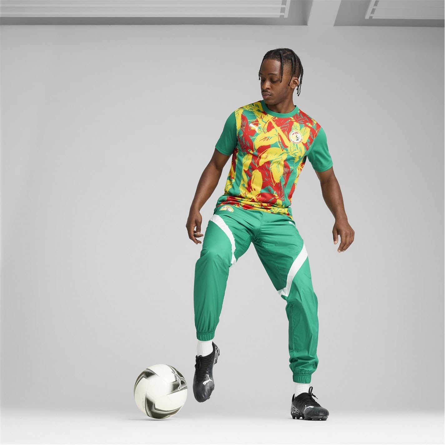 PUMA Maillot pré-match pour homme Sénégal 2025 Adultes - Image 3