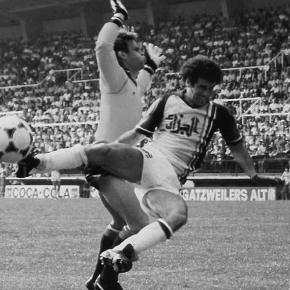 Copa Football - Algérie Coupe du Monde 1982aillot de Football rétro - Homme - Blanc - Vert - Image 3