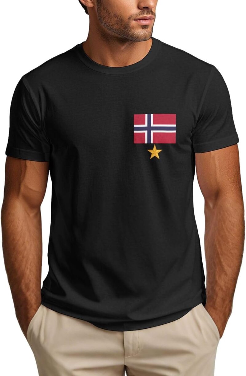 Maillot Norvège 2026 1 étoile - T-Shirts de Supporters de l'équipe Nationale de Football de Norvège