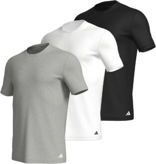 Adidas Multipack Crew Neck T-Shirt (3pk) Couche de Base suprieure Homme